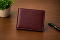 Men’s Dark Maroon Classic Leather Wallet