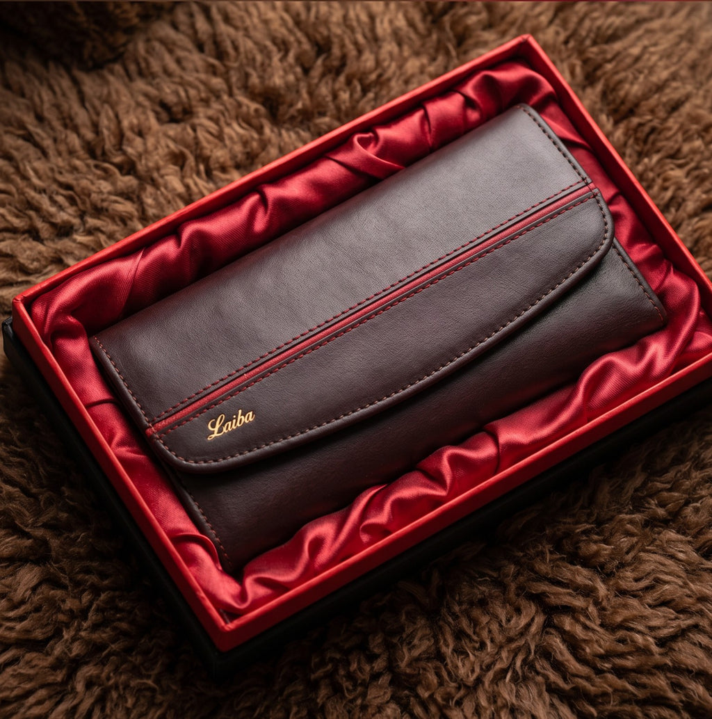 Personalized Ladies Clutch Wallet